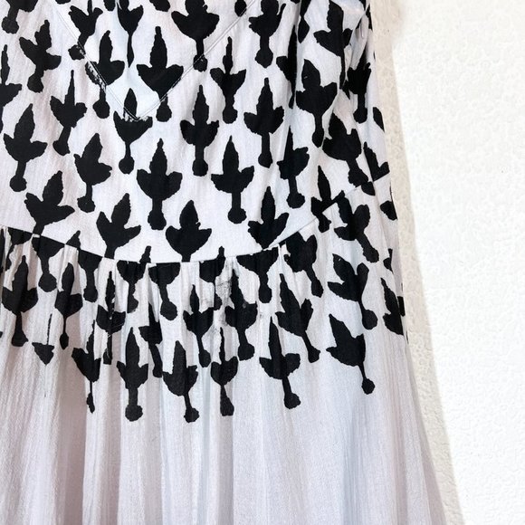 Anthropologie Floreat Sojourner Maxi Dress Size 4 Purple Black Sleeveless Sequin - Picture 14 of 16